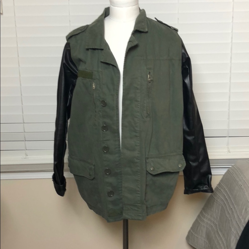 Top shop military jacket